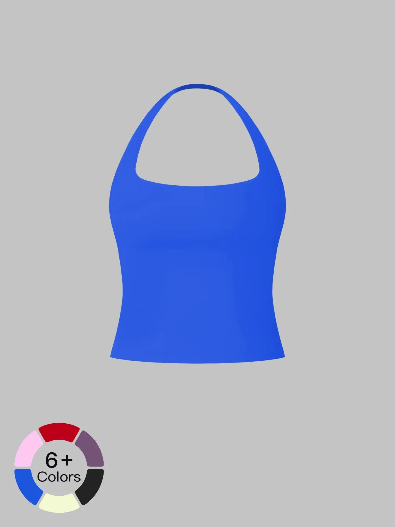 Women's New Halter Yoga Tank Top, Outdoor Square Sport Fitness Tight Quick-Dry Vest