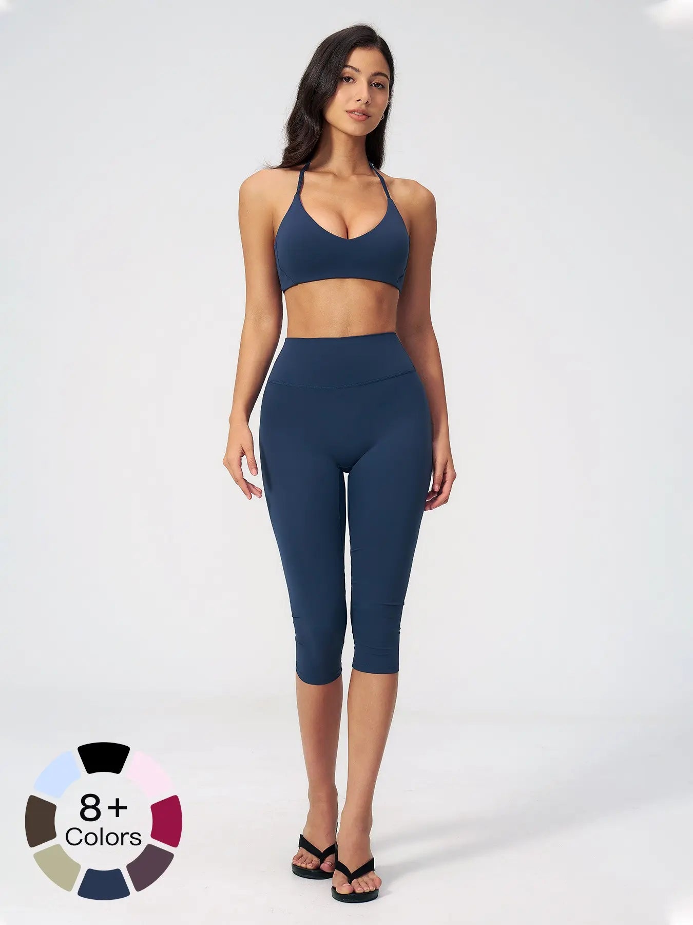 Cross-Border Fashion Casual Tight Yoga, Quick-Dry Summer Training Fitness Sports Set