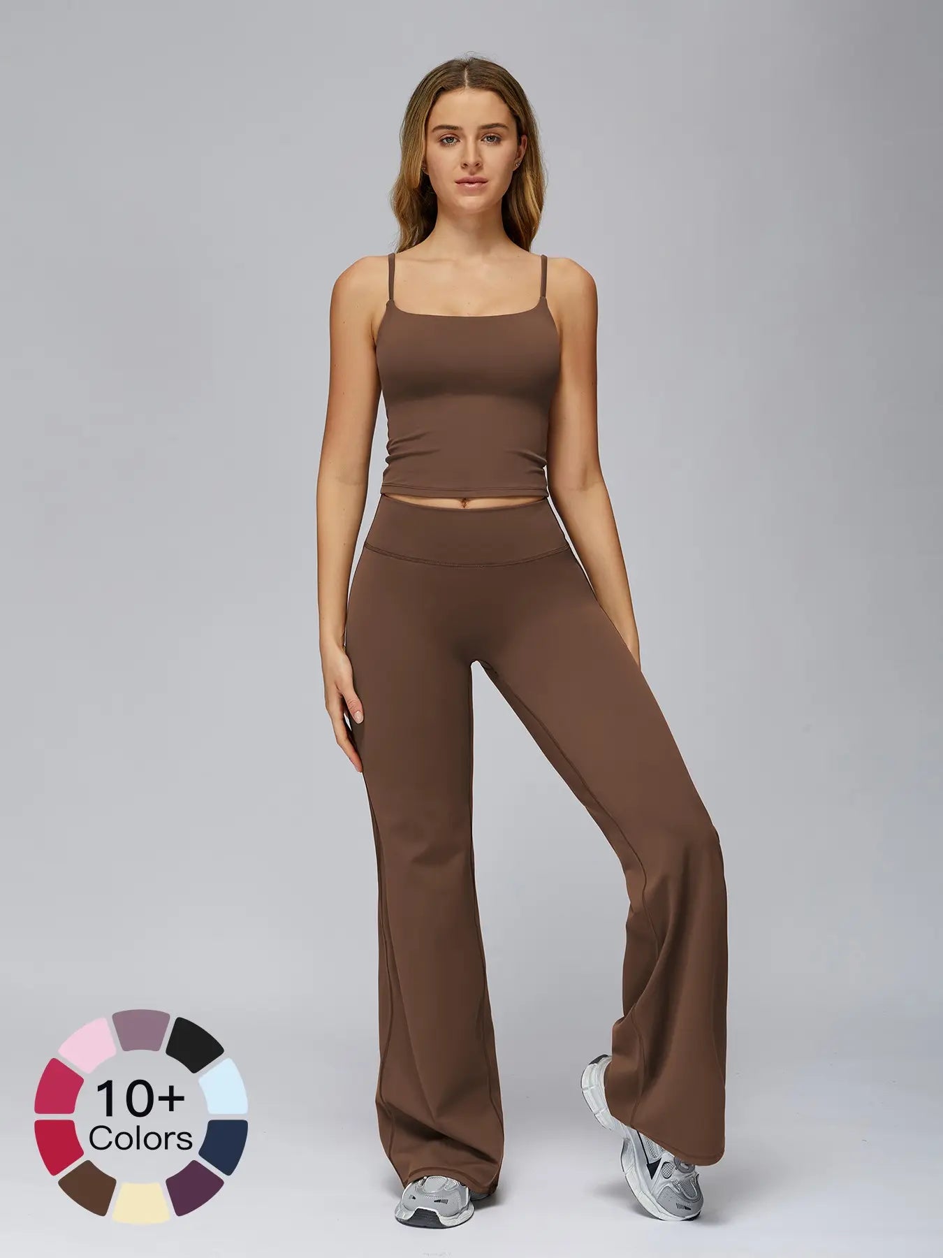 Women's Yoga Set, High-End Outdoor Running Quick-Dry Sports Wear