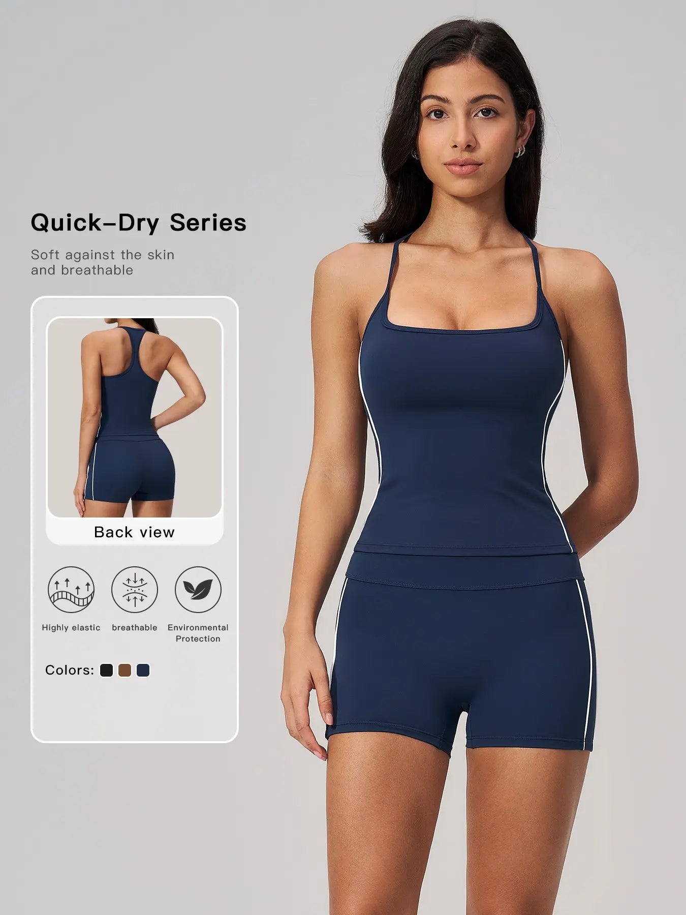 Women's Yoga Set, Sporty Running Fitness