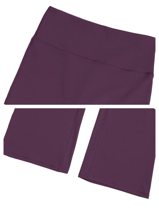 High Waist Yoga Pants, Fitted Wide Leg Bell Bottoms - image 7