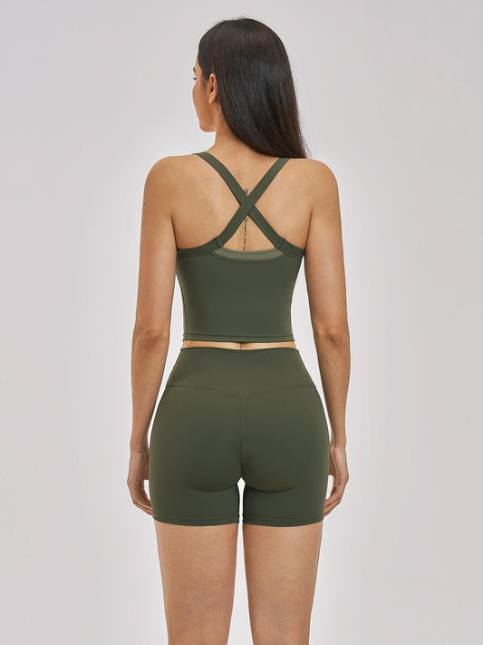 European and American Bare Sensation Sports Set, Solid Sports Sets - image 12
