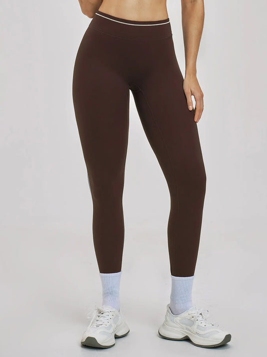 Cross-Border Colorblock Yoga Pants, High Waist Quick-Dry Tight Fit - image 2