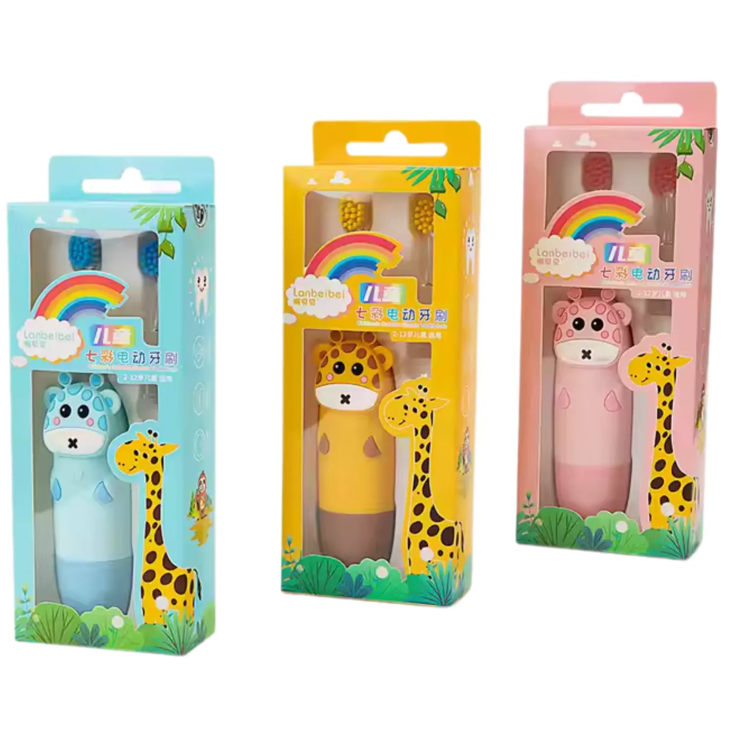 Giraffe LED Kids Electric Toothbrush