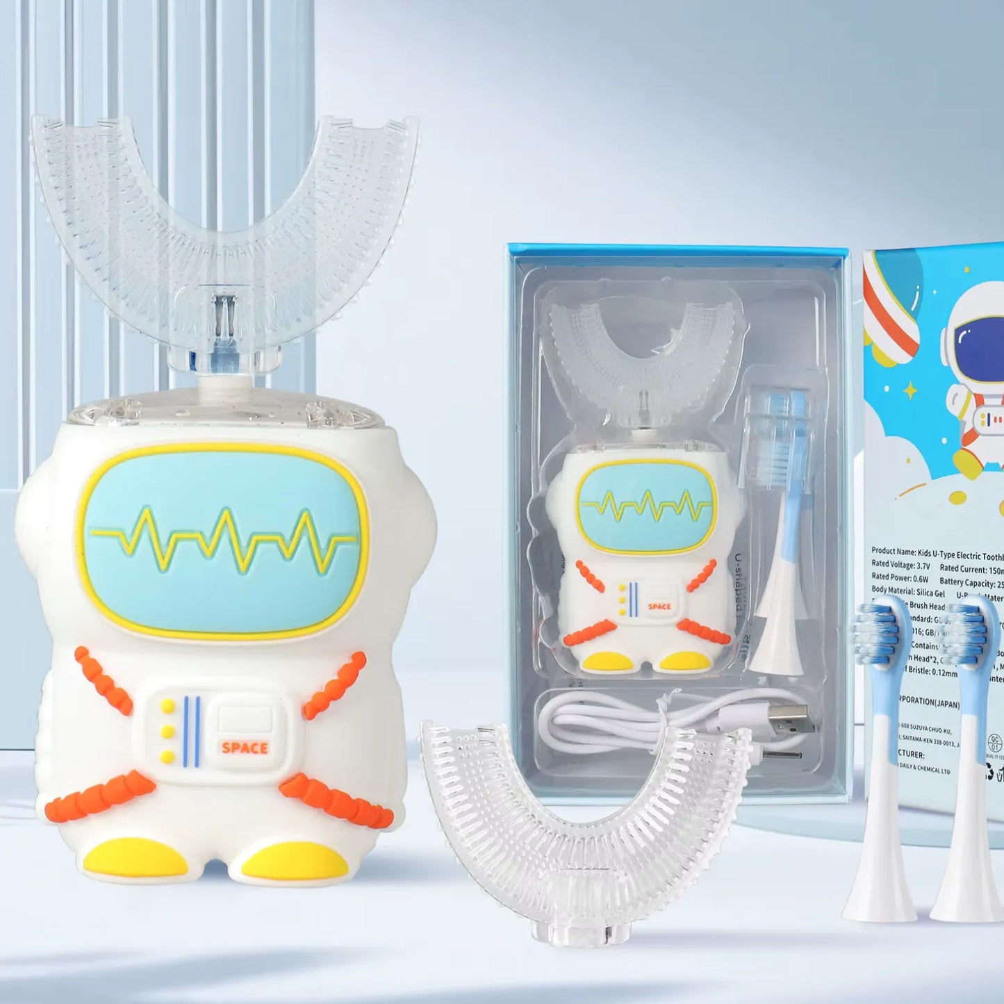 Astronaut U-shape Kids Electric Toothbrush