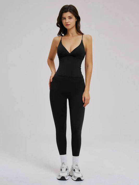 Cross-Border Fleece Lined Sports Set, Performance Activewear - image 3