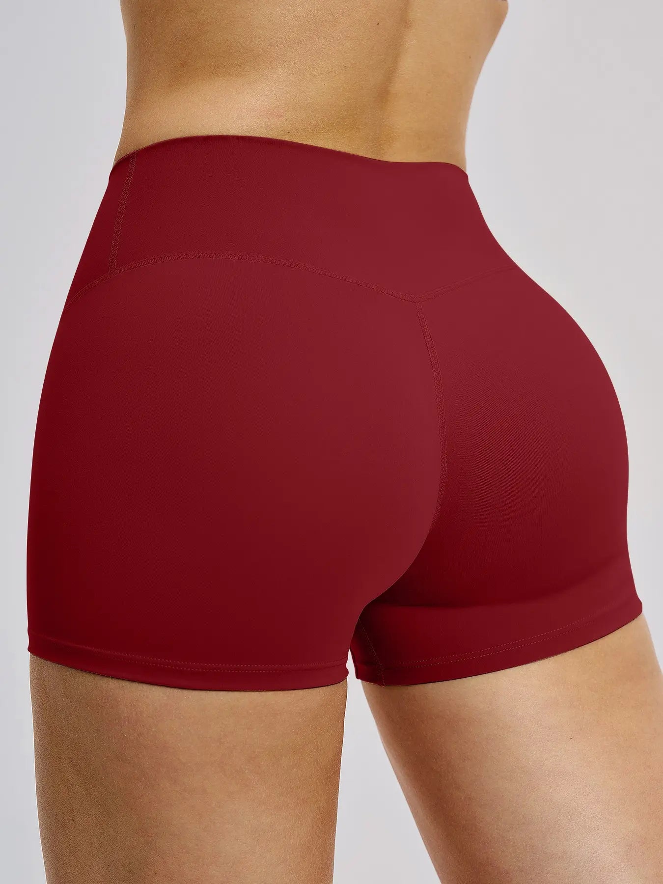 Women's High Waist Yoga Shorts, Tight-Fitting Workout Pants - image 6
