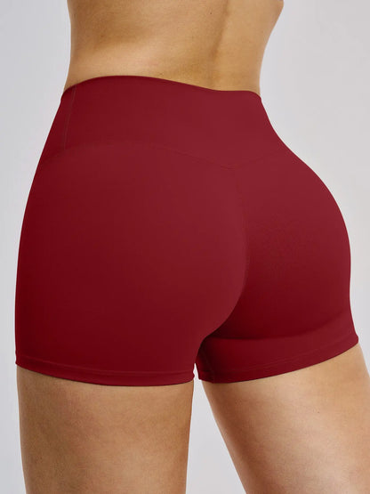 Women's High Waist Yoga Shorts, Tight-Fitting Workout Pants - image 6