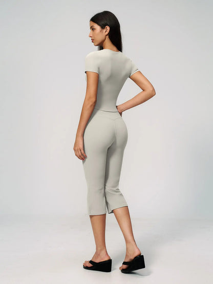 Fashion Yoga Set for Women, High Waist Butt Lifting Tight Fit Slimming Pilates Training Workout… - image 9
