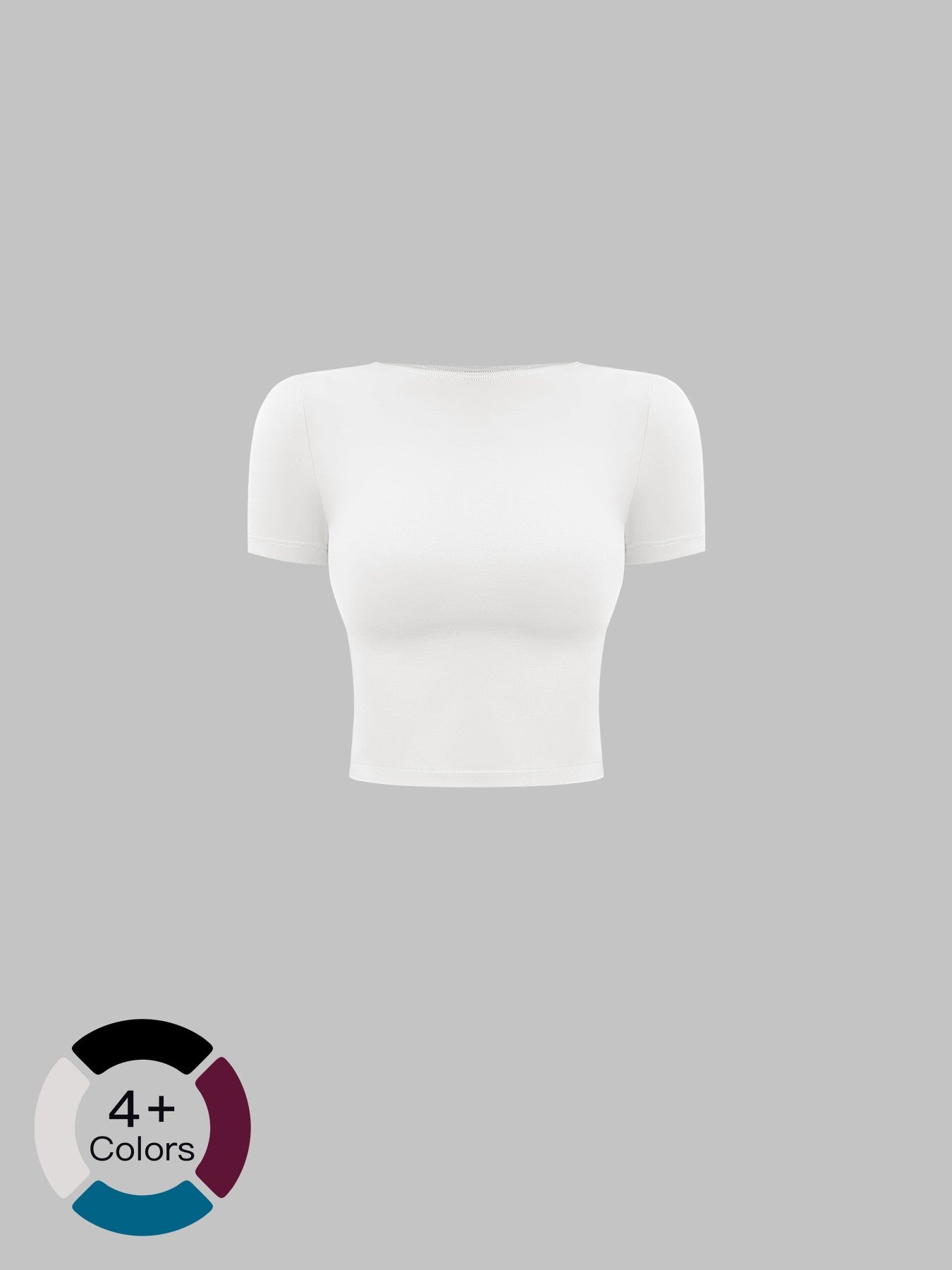 Creamy Soft Fleece Yoga for Women, Slim Fit Short Sleeve Top - image 19