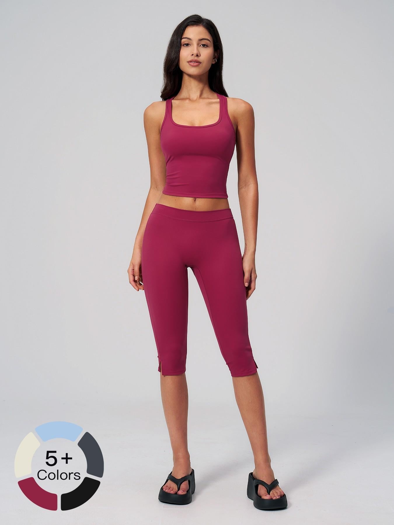Women’s 2-Piece Yoga Set, High-Stretch Quick-Dry Activewear for Fitness and Sports - image 13