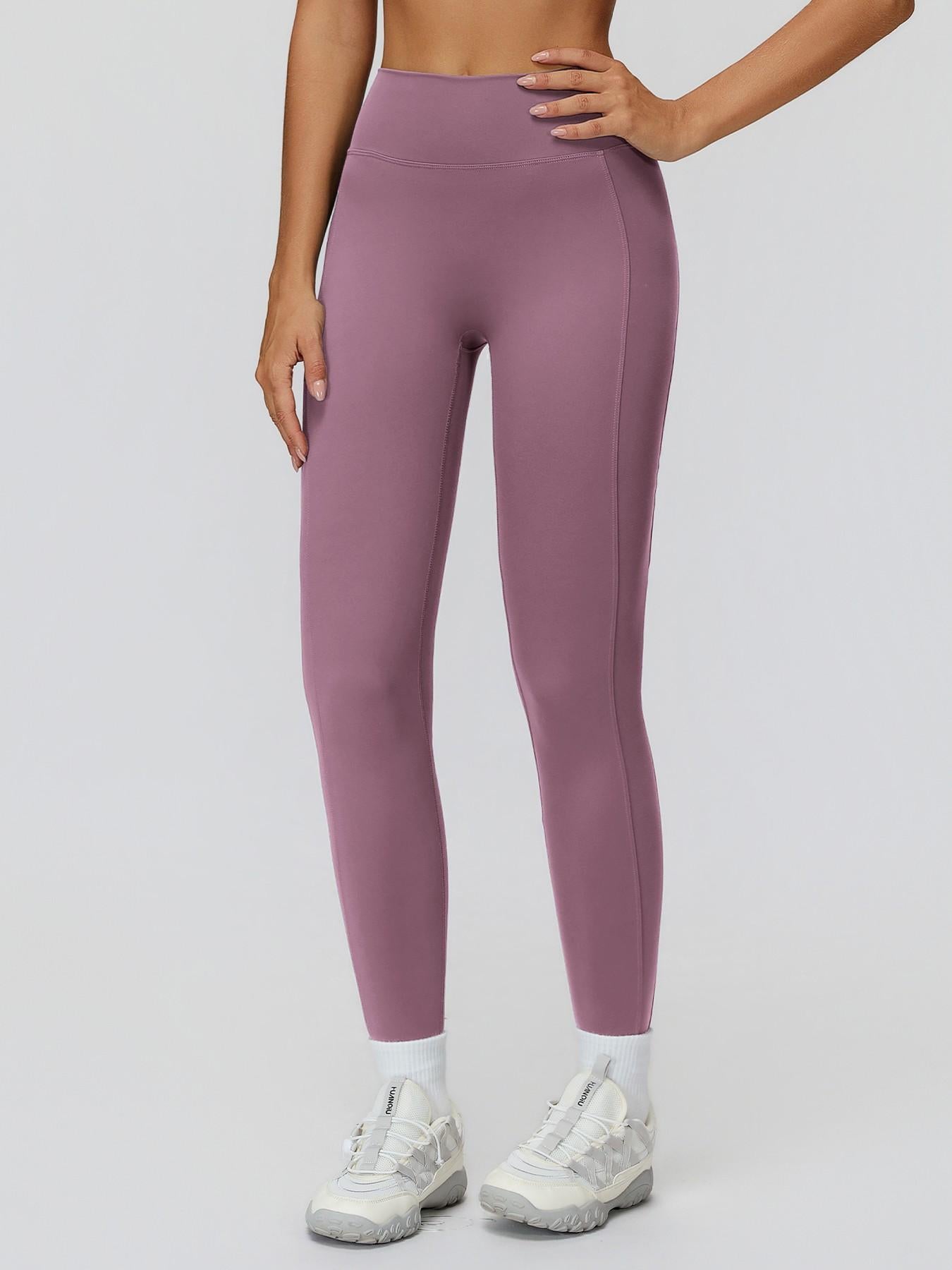 Women's High-Waisted Yoga Pants, Fitted Long Leggings for Outdoor Running & Fitness - image 10