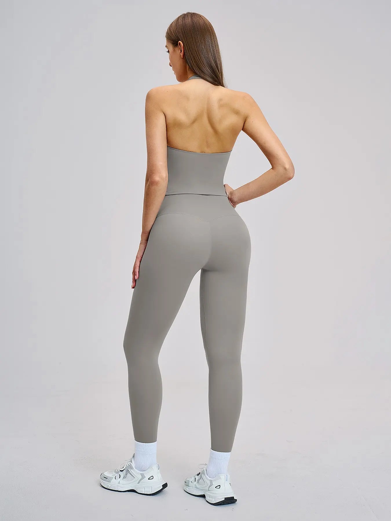 Spring Outdoor Sports Fitness Set, Fleece Tight Yoga - image 6