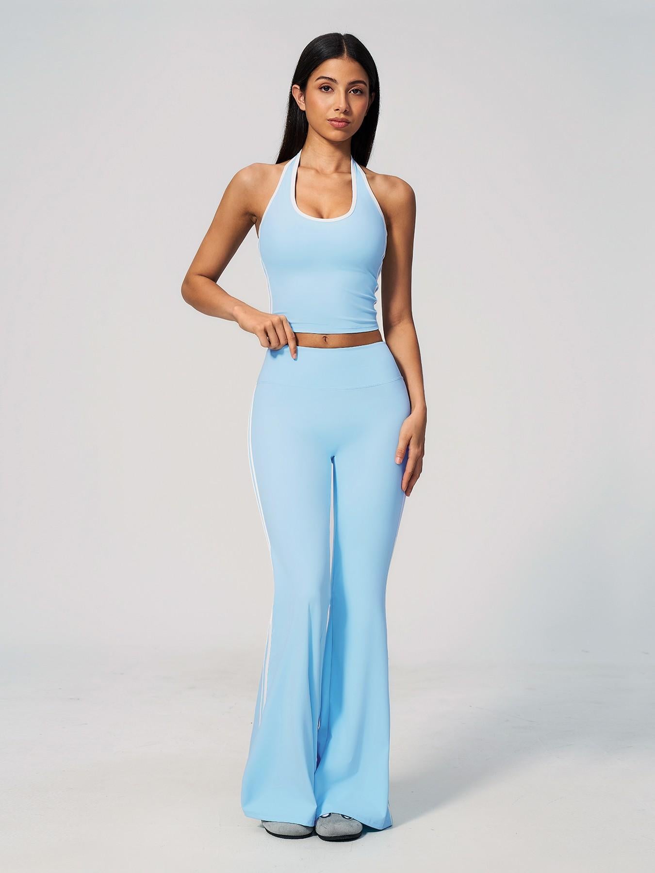 Bare Feel Sport Set, Colorblock High Waist Shaping Comfortable Outerwear - image 16