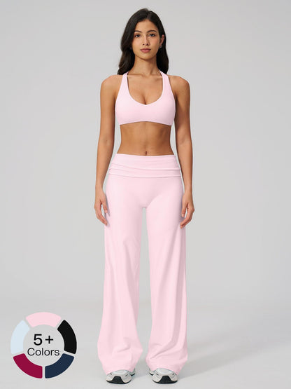 Women's Summer Fashion Yoga Set, Backless Sportswear - image 13