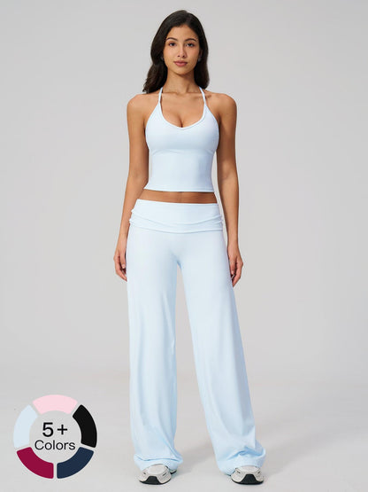 Tight-Fitting Sportswear Set, Comfortable Backless Yoga Co-ord Set - image 20