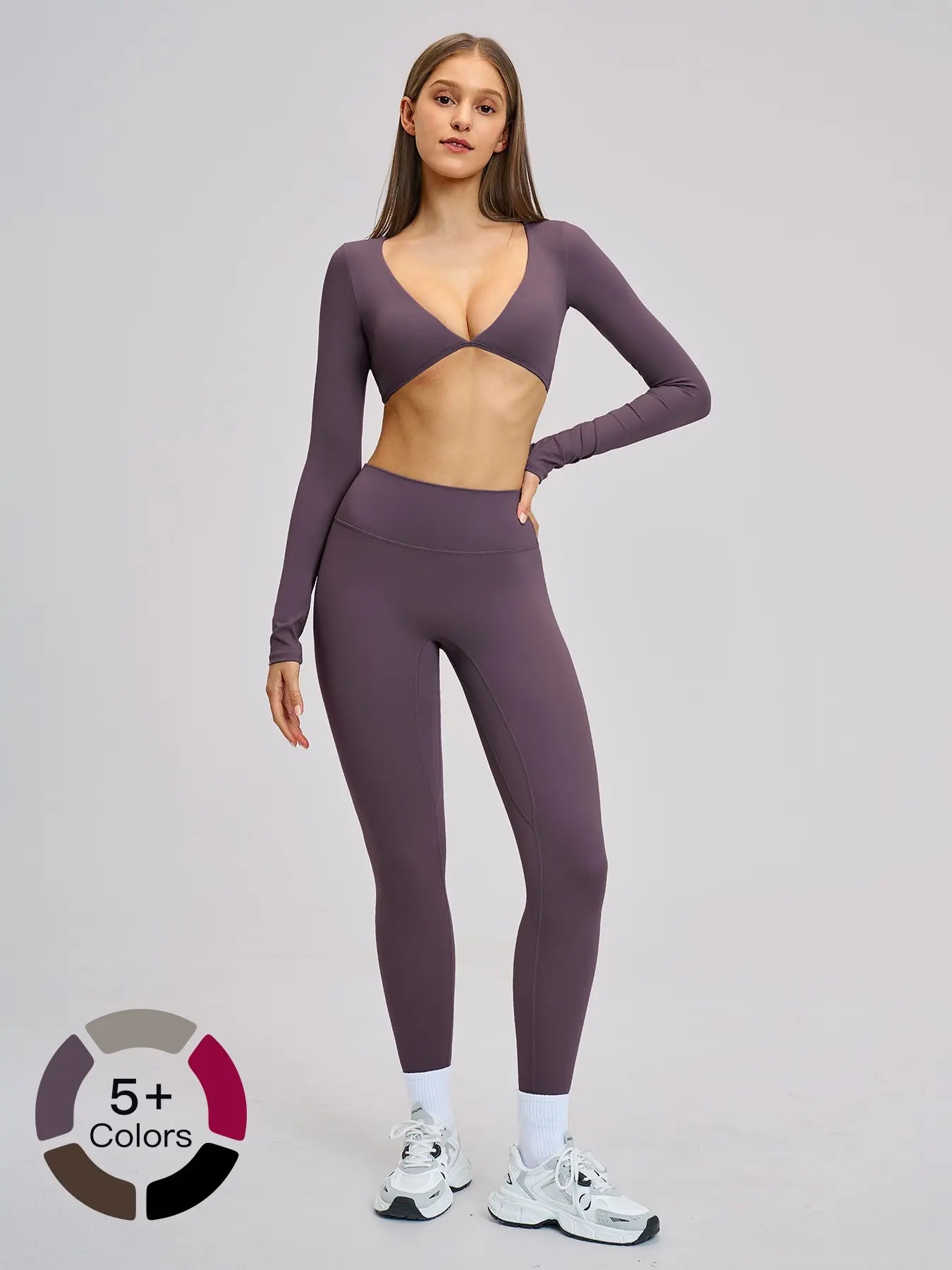 Women's Yoga Set, Microfiber Material