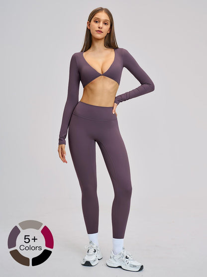 Women's Yoga Set, Microfiber Material - image 20