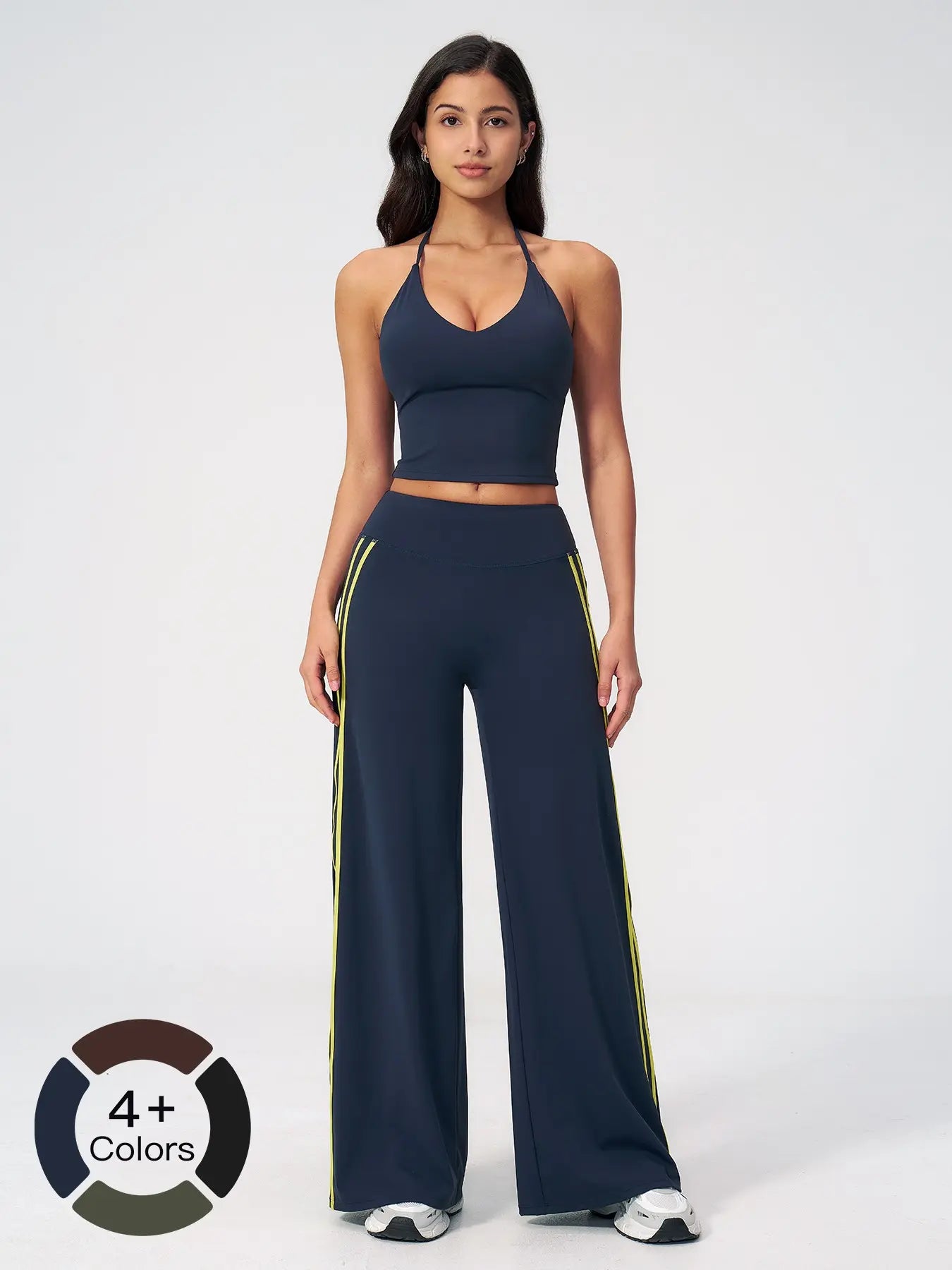 Women's Yoga Set, Colorblock Yoga Set - image 5