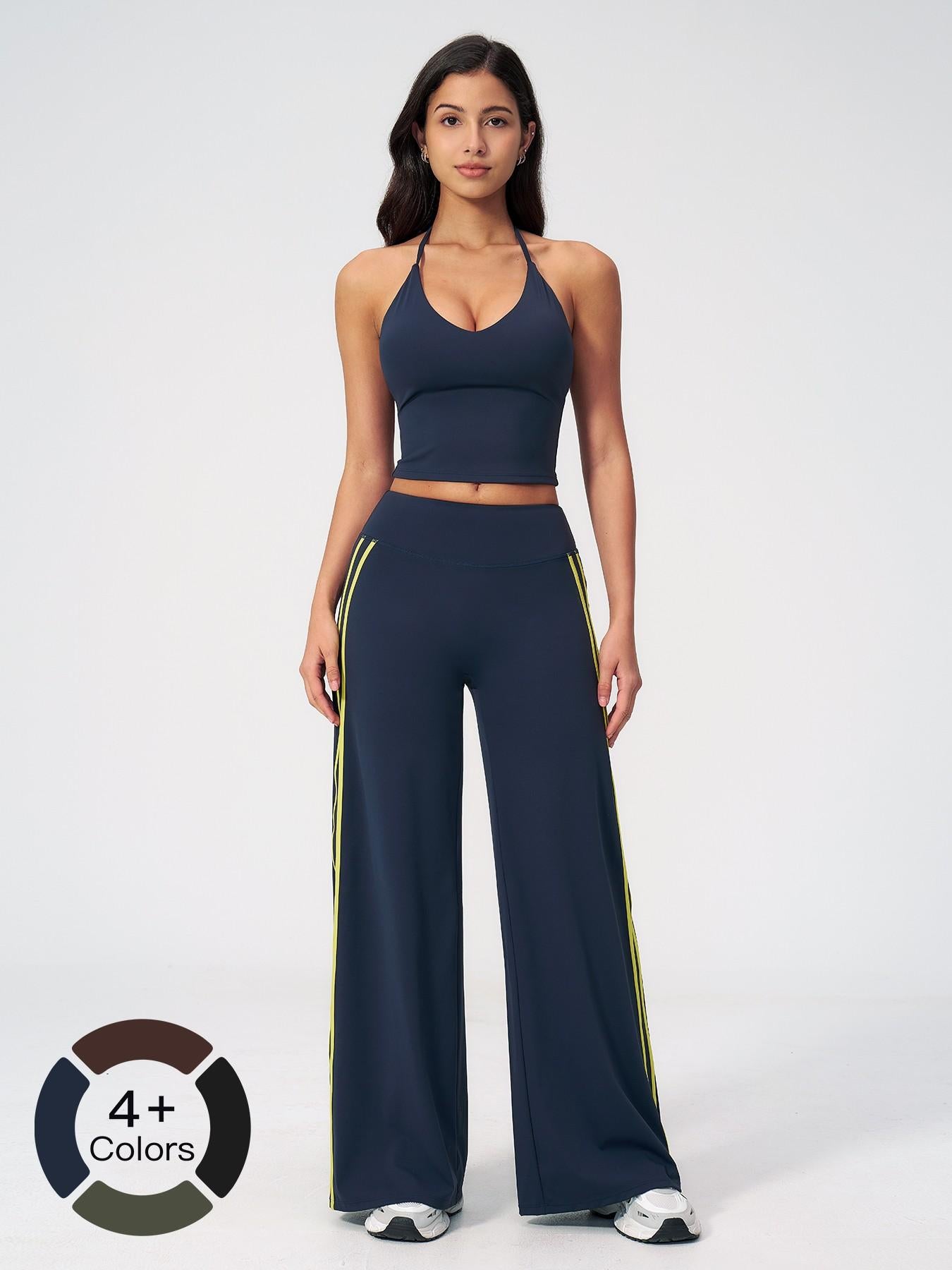 Women's Yoga Set, Colorblock Yoga Set - image 20