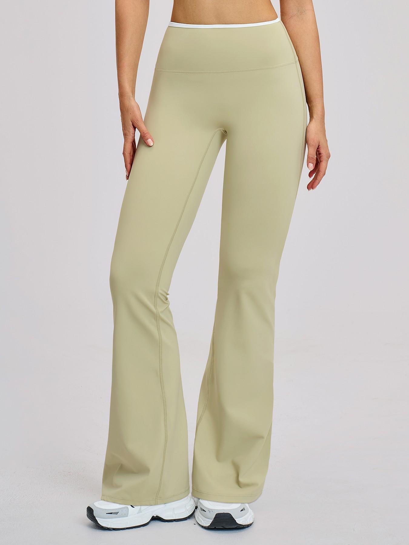 High-Waisted Quick-Dry Wide-Leg Active Pants, Activewear Bottoms - image 15