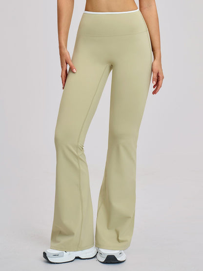 High-Waisted Quick-Dry Wide-Leg Active Pants, Activewear Bottoms - image 15