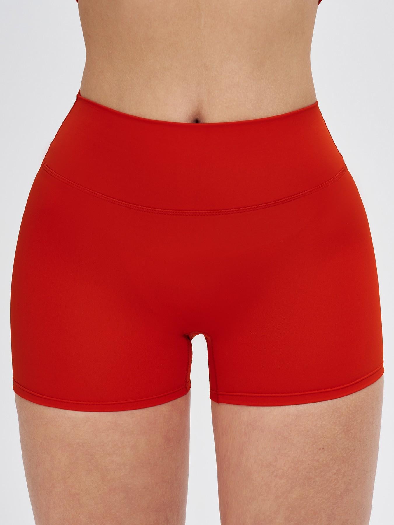 Women's High Waist Yoga Shorts, Tight-Fitting Workout Pants - image 14