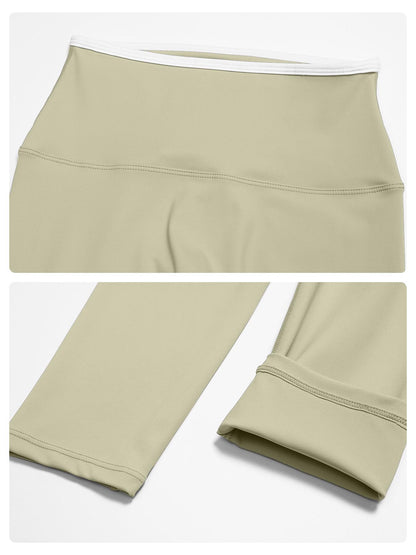 Women's Sporty Yoga Set, Solid Sports Sets - image 17