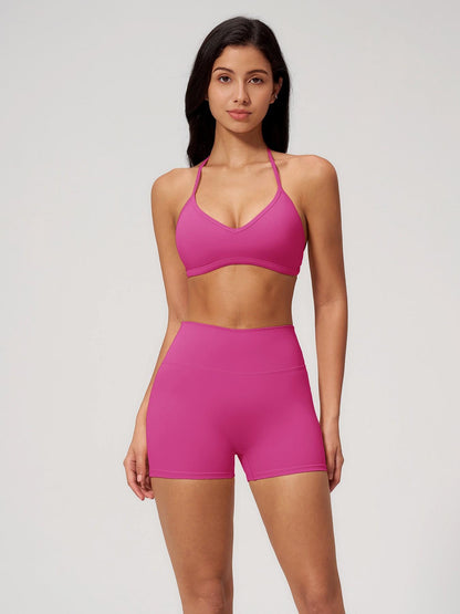 Tight-Fit Halter Backless Yoga Set for Women, Breathable Quick-Dry Cross-Border Casual Activewear… - image 16