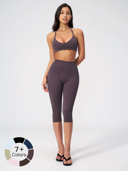 Cross-Border Fashion Casual Tight Yoga, Quick-Dry Summer Training Fitness Sports Set - image 7