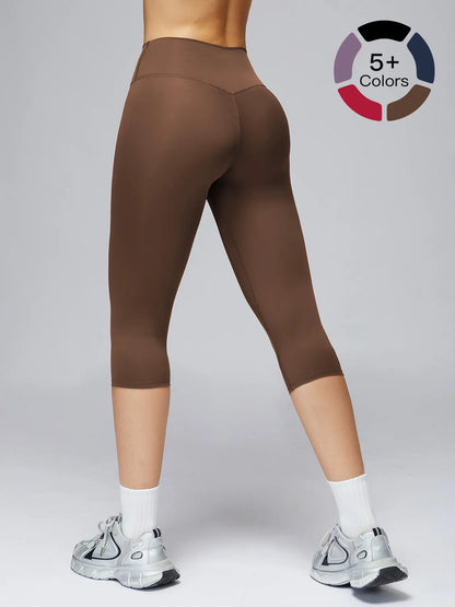 High Waist Yoga Shorts Women, Quick-Dry Tight-Fitting Workout Pants - image 2