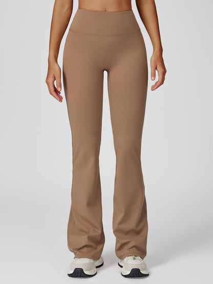 High Waist Yoga Pants, Fitted Wide Leg Bell Bottoms - image 13