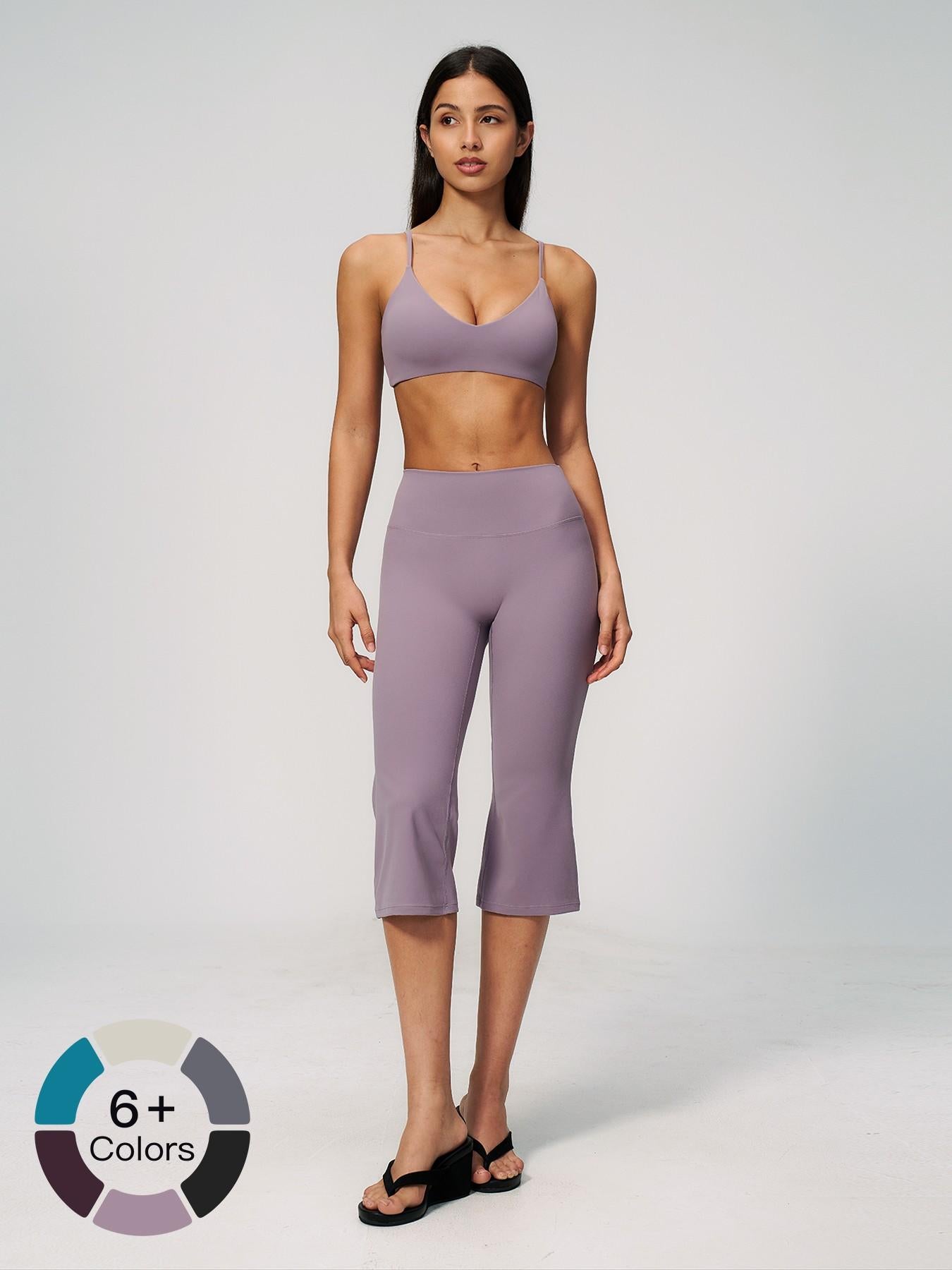 Cross-Border Yoga Set Shockproof Back Beauty Casual Outdoor Sports Fitness Butt Lifting High Waist… - image 19