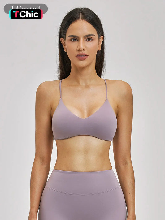 Cross-Border Push-Up Yoga Bra, Sexy Casual Fitness Wear