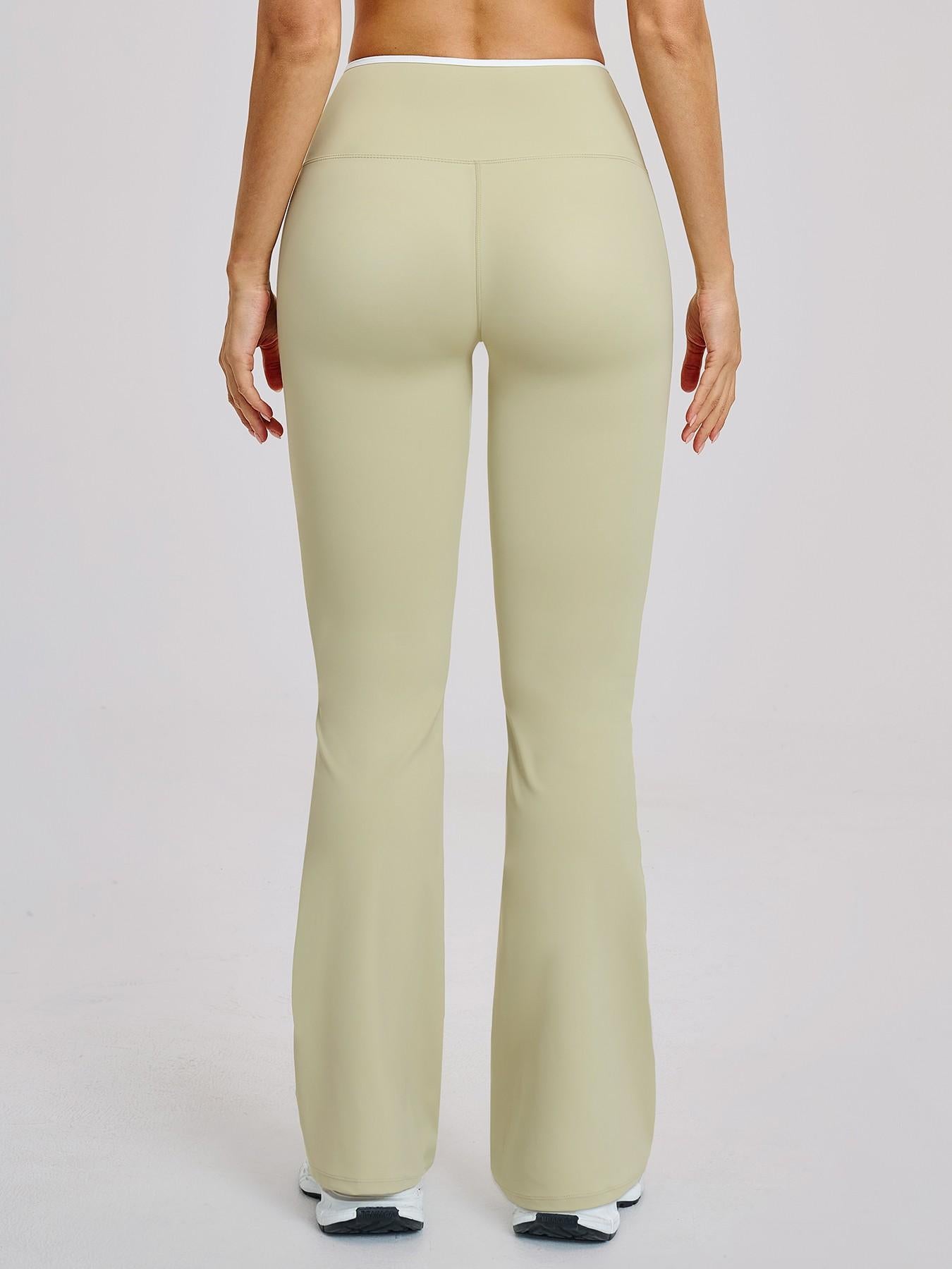 High-Waisted Quick-Dry Wide-Leg Active Pants, Activewear Bottoms - image 16