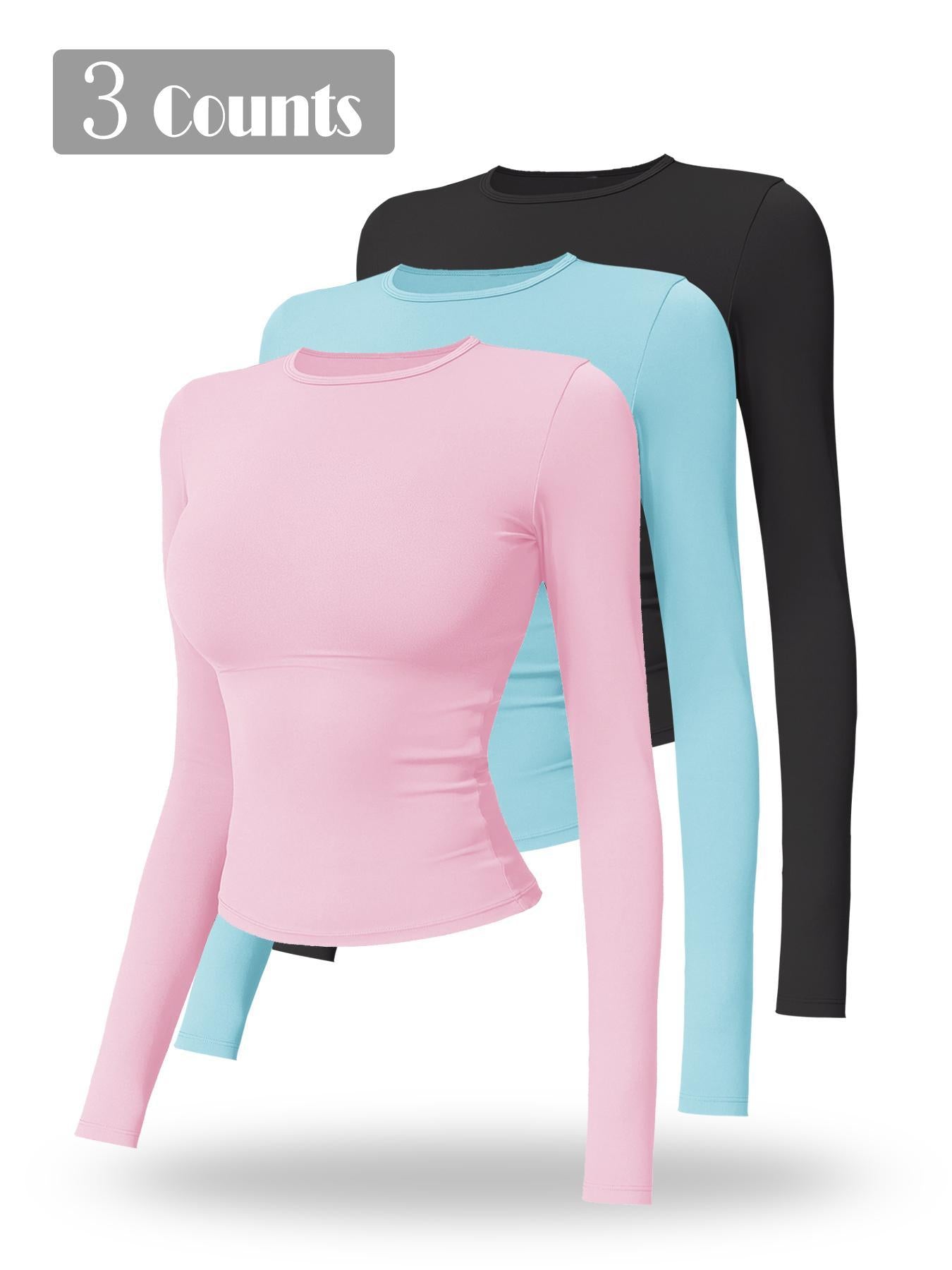 New Fleece Long Sleeve Yoga Top, High Strength Fitness Wear - image 29