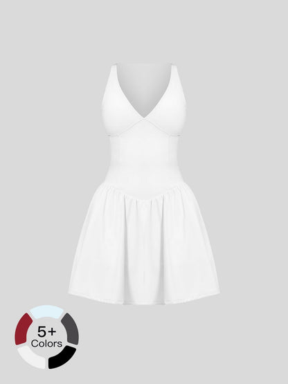 Cross-Border Fitness Yoga, Sporty Outdoor Running Tight Tank Dress - image 18