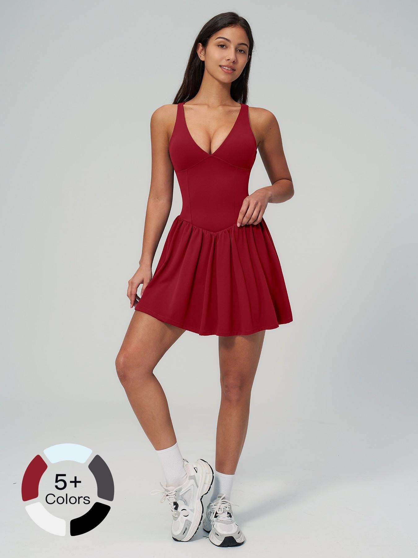 Cross-Border Fitness Yoga, Sporty Outdoor Running Tight Tank Dress - image 20