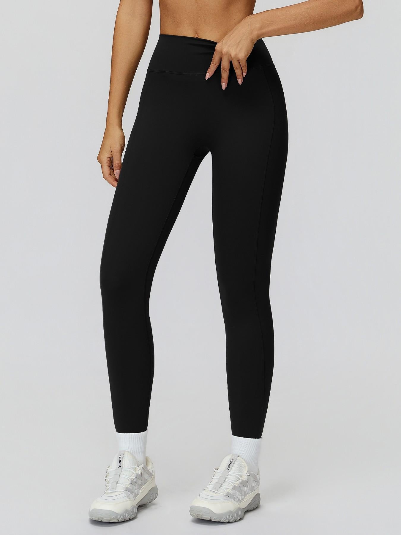 Women's High-Waisted Yoga Pants, Fitted Long Leggings for Outdoor Running & Fitness - image 12
