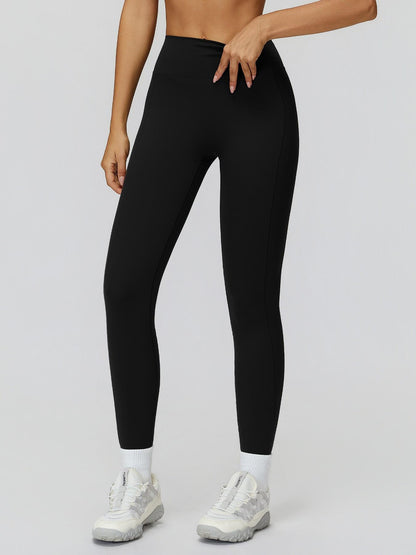 Women's High-Waisted Yoga Pants, Fitted Long Leggings for Outdoor Running & Fitness - image 12