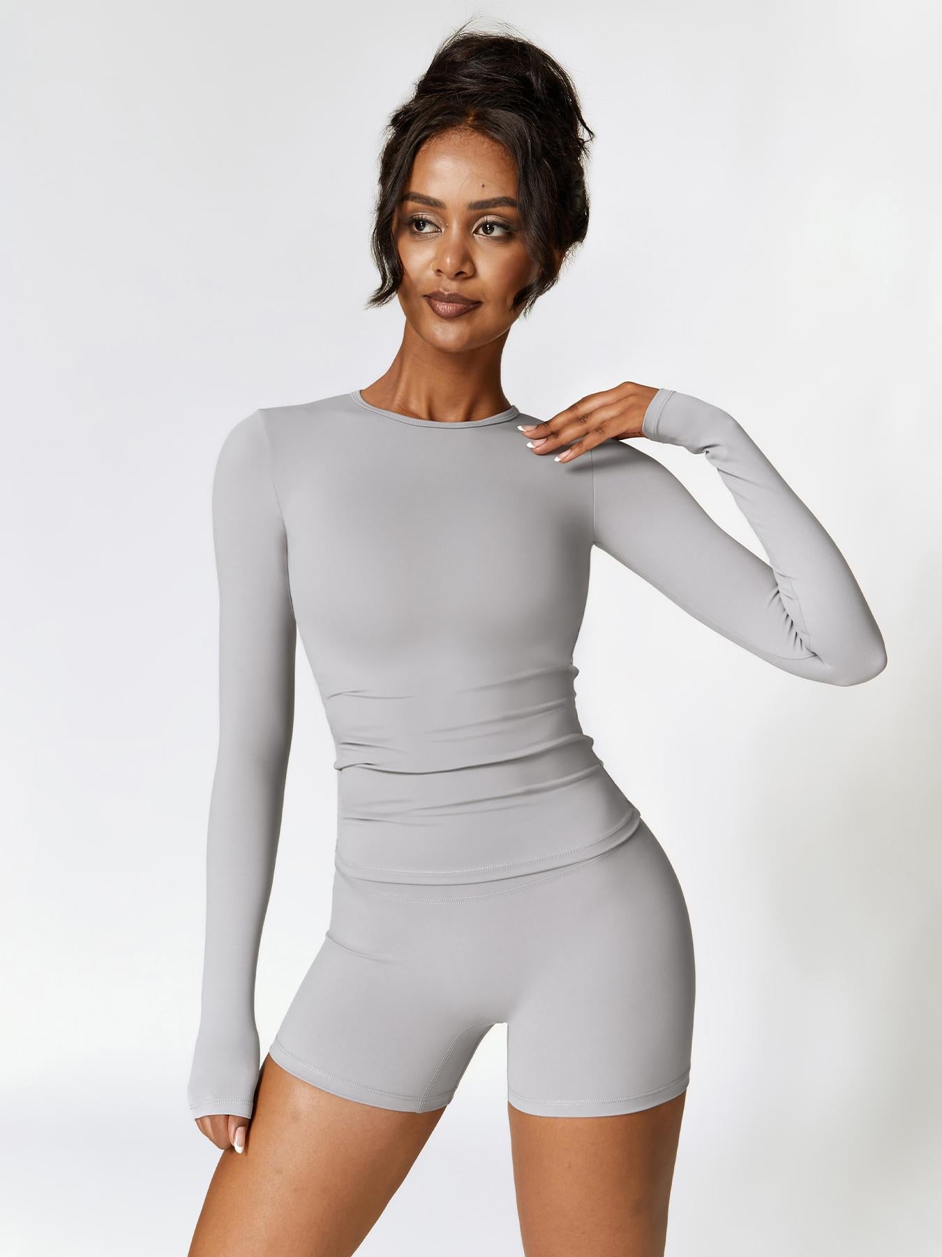 Women's Long Sleeve Co Ord Sets, Quick-Dry Fitness - image 12