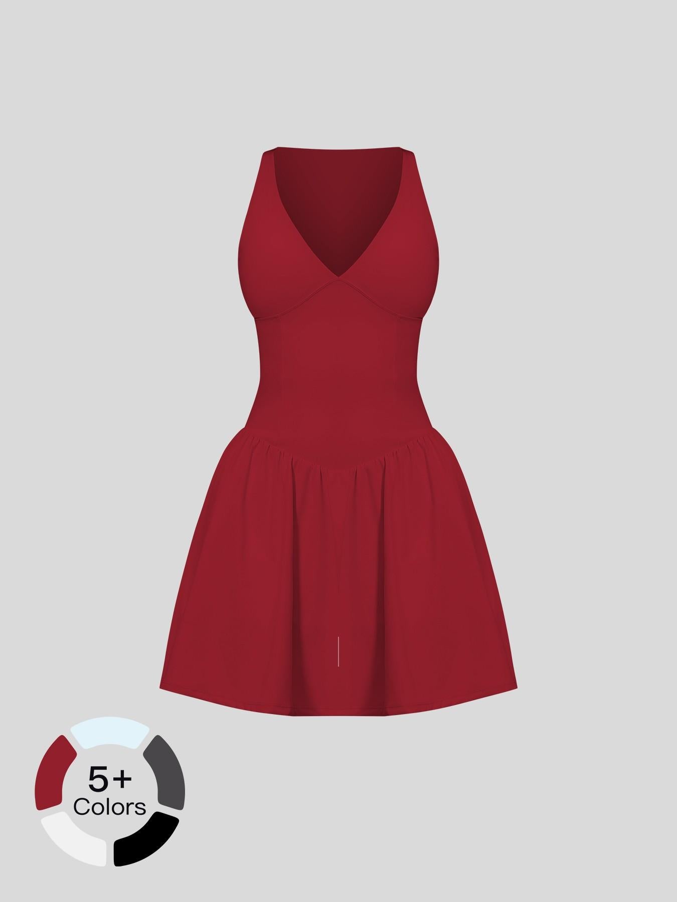 Cross-Border Fitness Yoga, Sporty Outdoor Running Tight Tank Dress - image 19