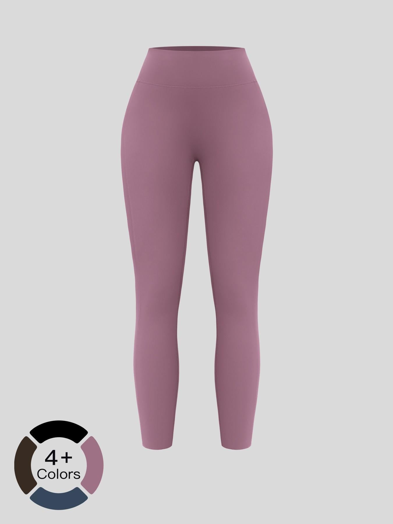 Women's High-Waisted Yoga Pants, Fitted Long Leggings for Outdoor Running & Fitness - image 17