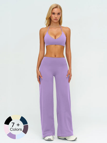 Women's Summer Outdoor Yoga Set, Slim Fit Backless Design - image 18