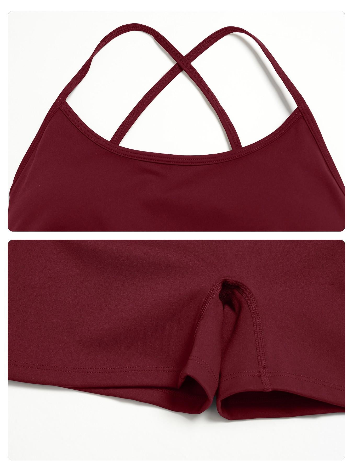 European and American Style Two-Piece Colorblock Halter Sports Jumpsuit, One-Piece Yoga - image 17