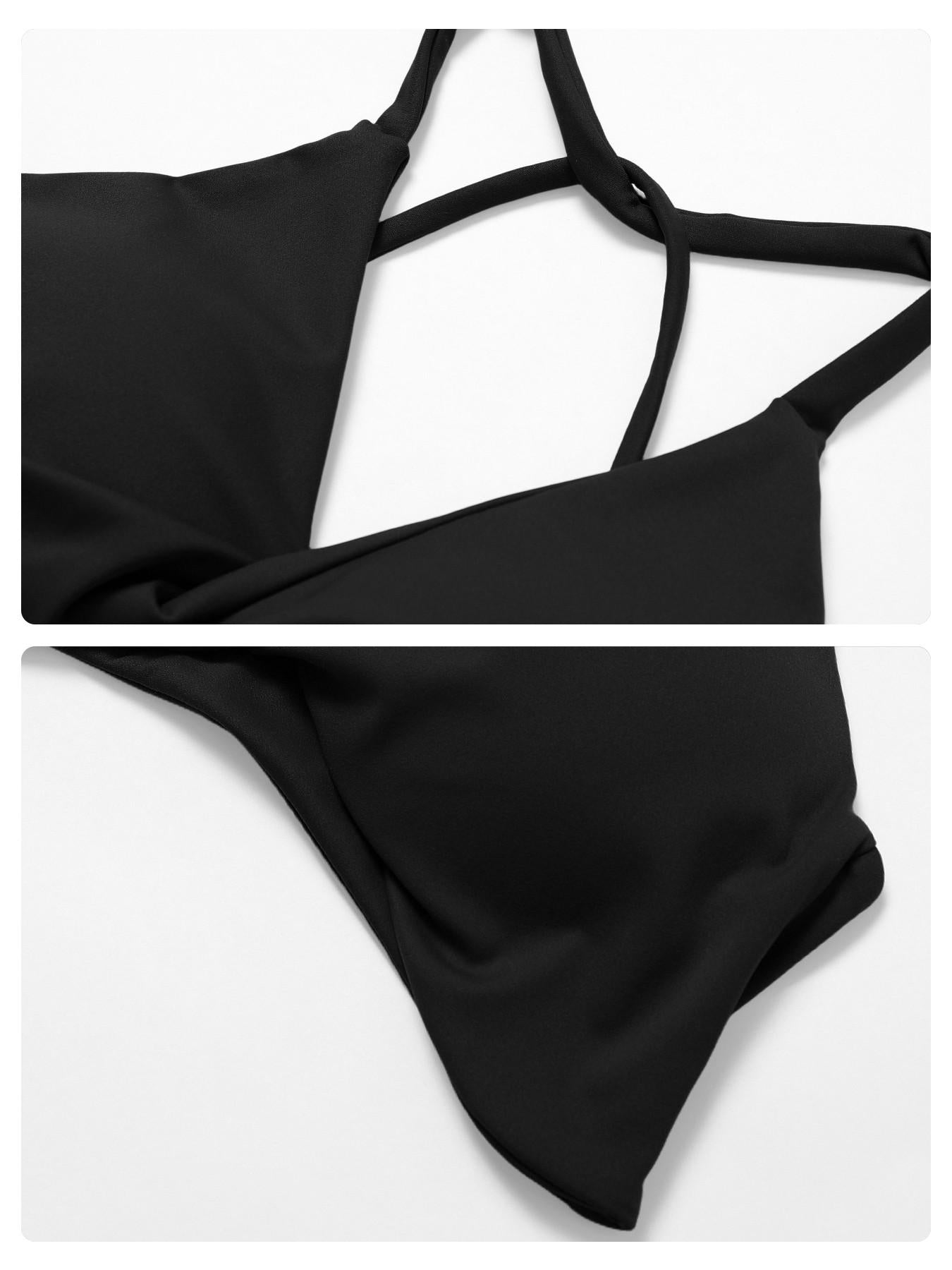 Nude Feel Yoga Sports Bra, Outdoor Running Backless Fitness Lingerie - image 17