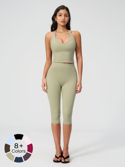 Women's Casual Commuter Tank Top Sports Set, Slim Fit Yoga - image 19