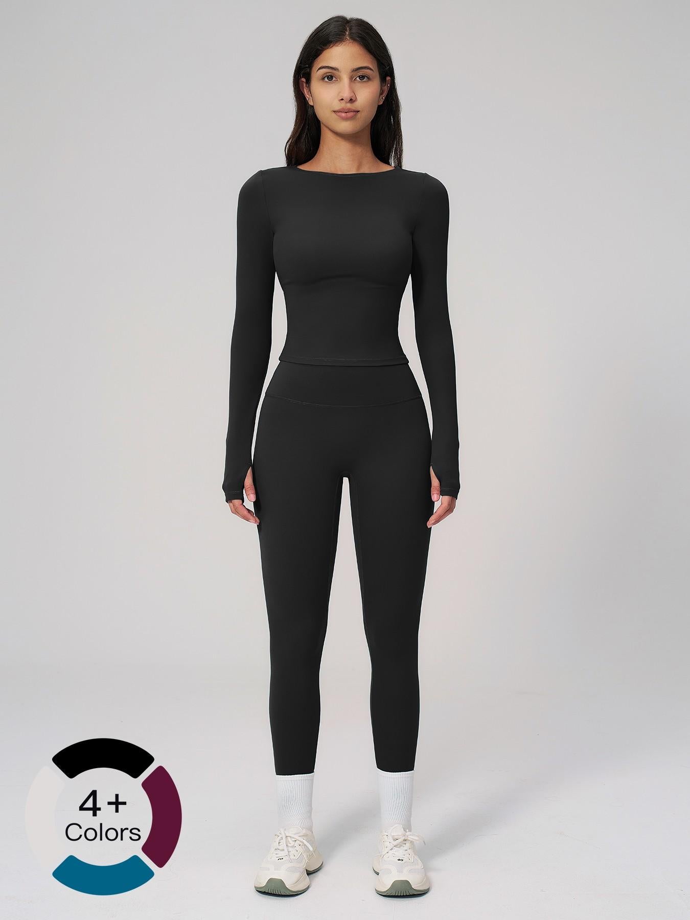 High-End Yoga Top for Women, Outdoor Running Sportswear - image 21