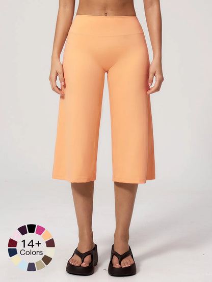 Women's High-Waisted Quick-Dry Loose-Fit Yoga Pants, Breathable Comfortable Athletic Bottoms - image 7