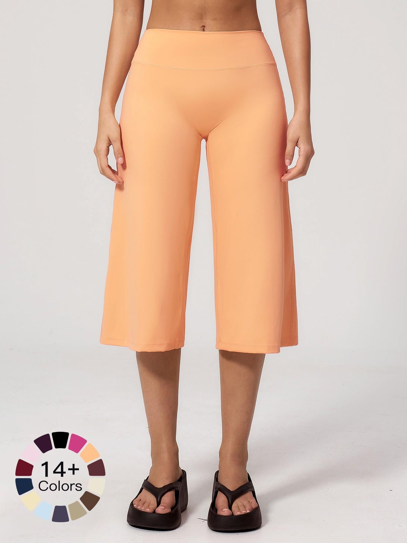 Women's High-Waisted Quick-Dry Loose-Fit Yoga Pants, Breathable Comfortable Athletic Bottoms - image 27